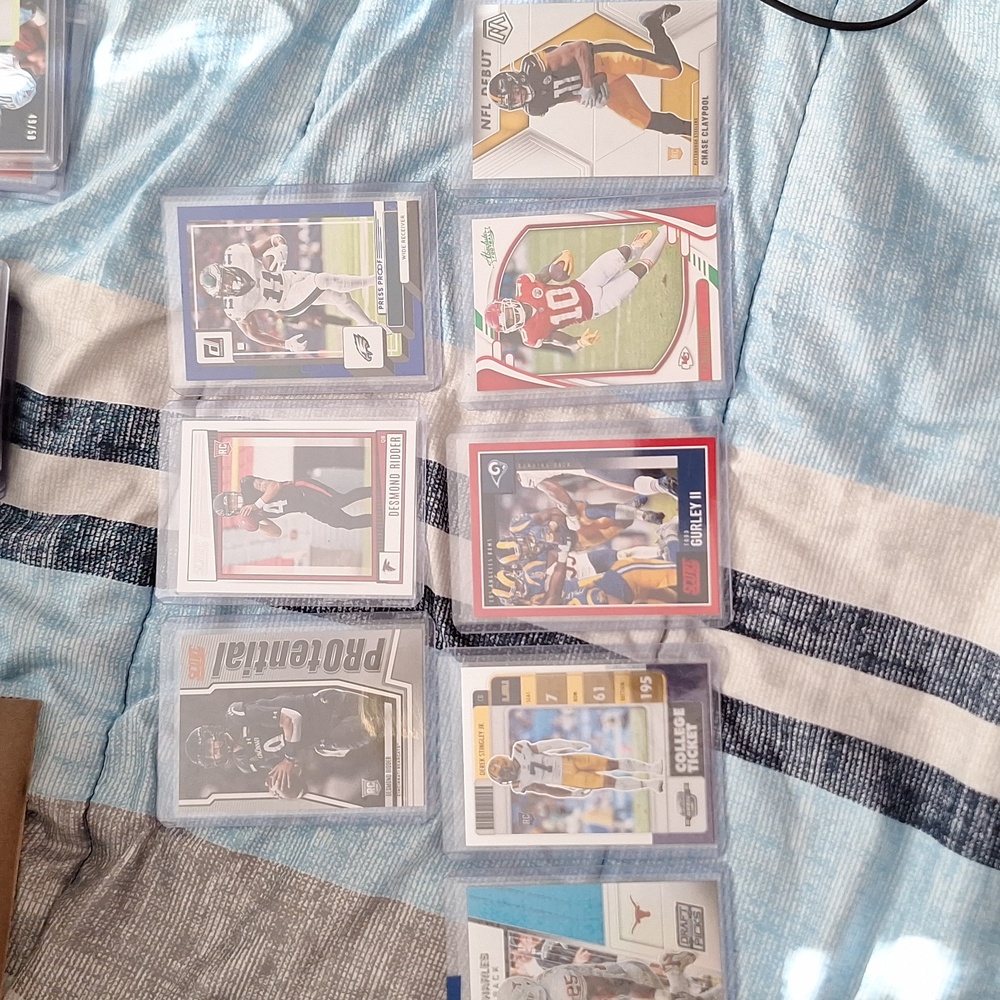 NFL Football Trading Cards Collection